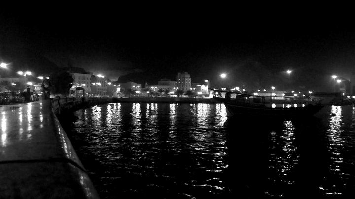 Mutrah Harbor Oman by Baxter Jackson